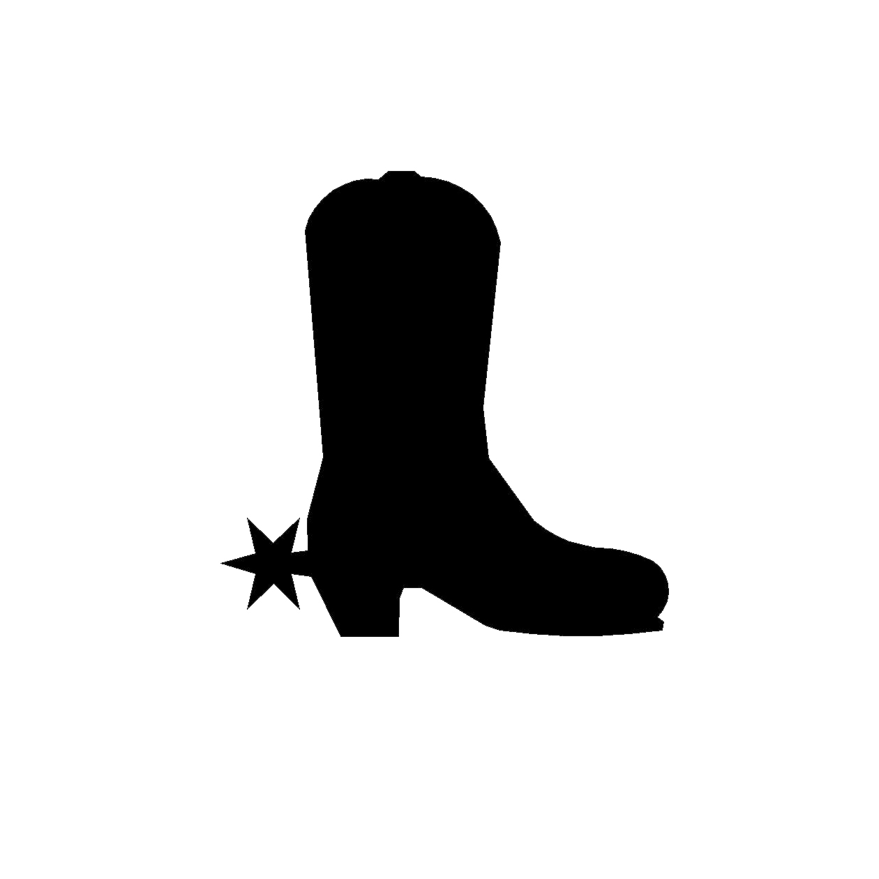 Cowboy boot cutewboy boots clipart free images