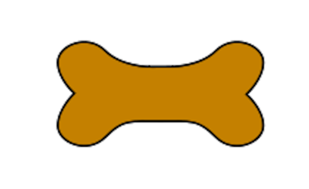Dog bone chew clip art images free clipart image 3