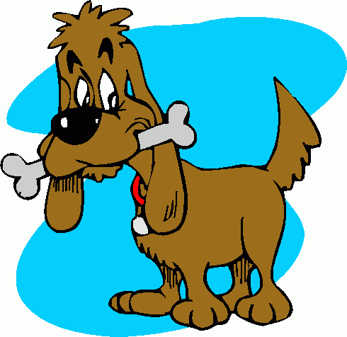 Dog bone chew clip art images free clipart image 4