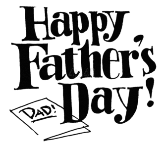 Free fathers day clipart download black