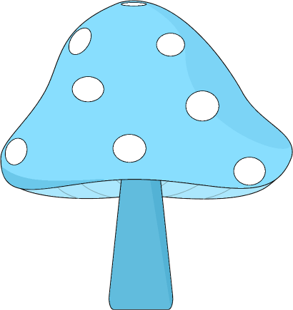 Mushrooms clipart image 2