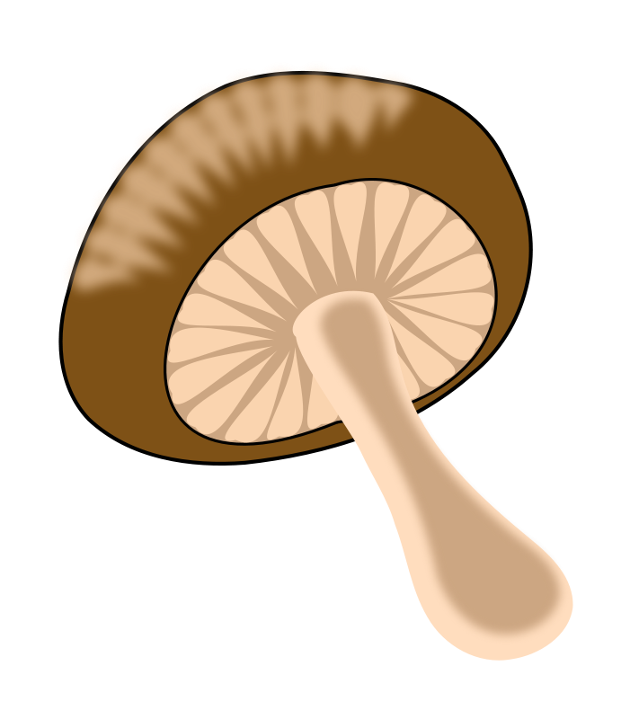 Mushrooms clipart image 3