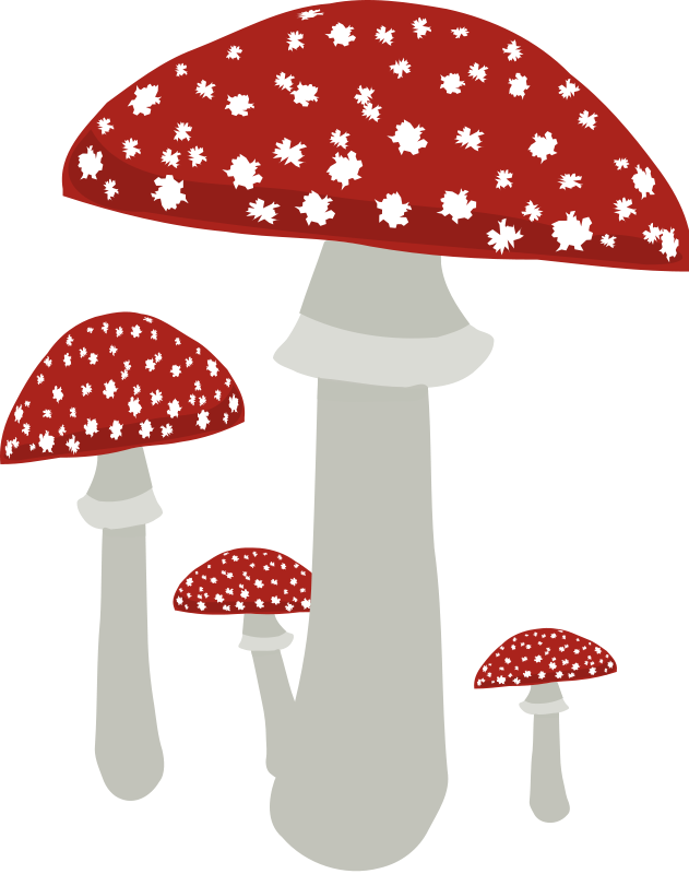 Mushrooms clipart image 4