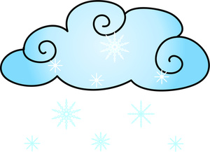 Snow cloud clipart clip art