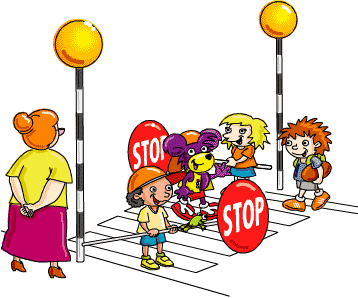 Traffic safety clipart