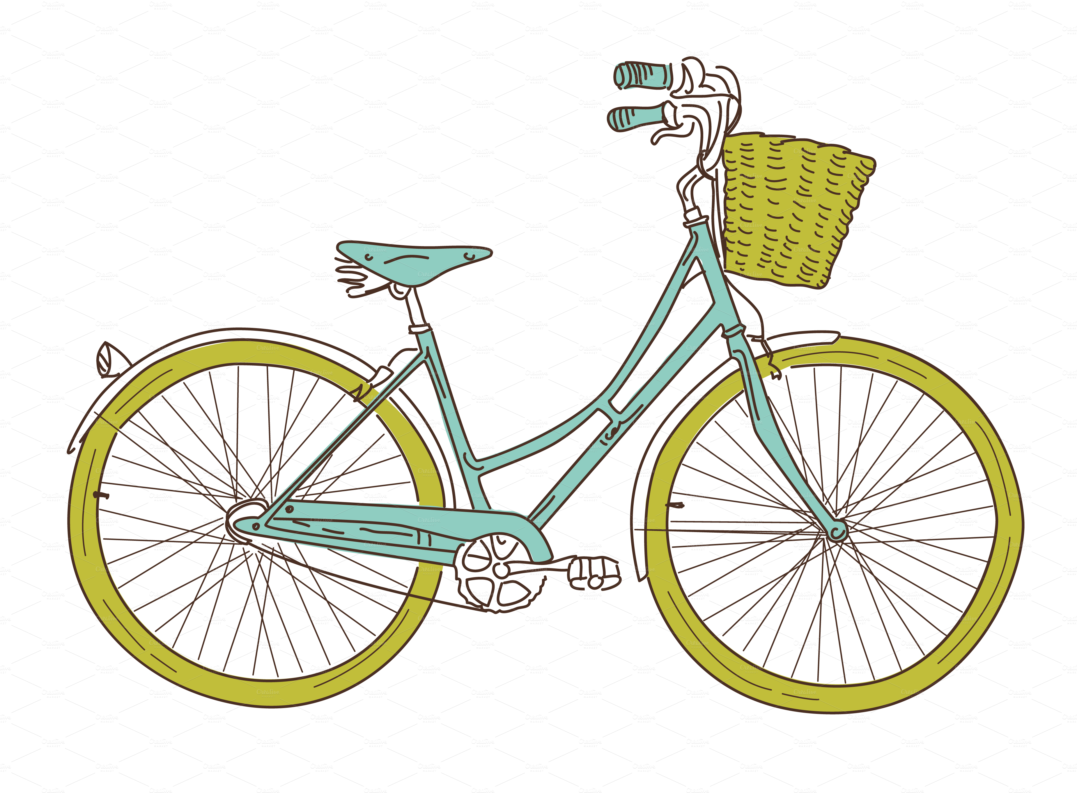 Bicycle bike clipart 6 bikes clip art 3 image 11