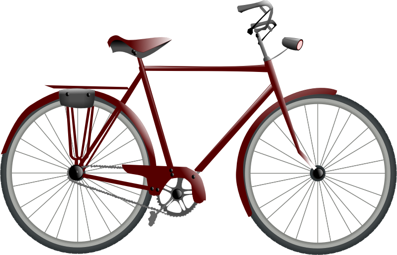 Bicycle free to use cliparts