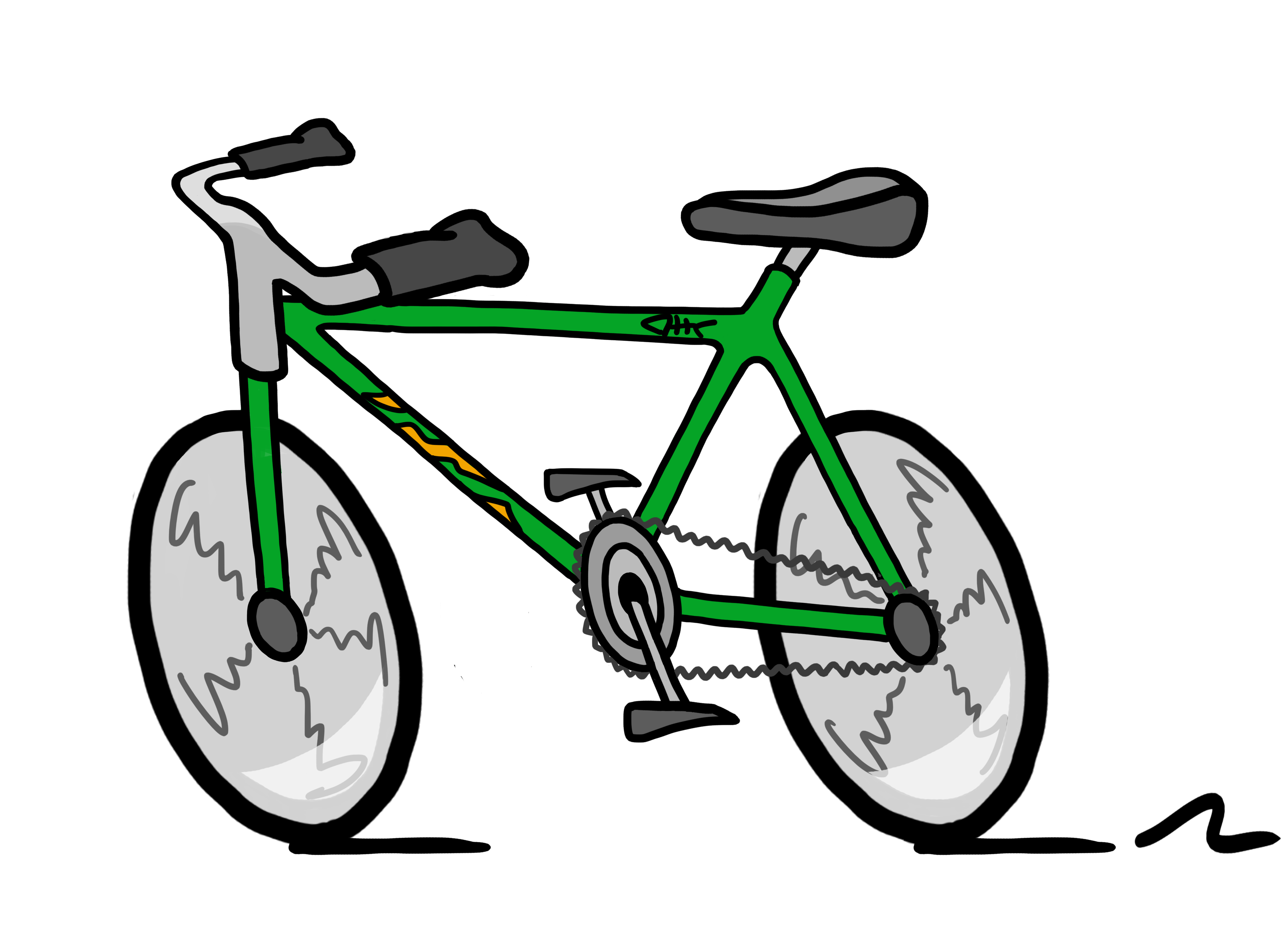 Bike clip art bicycle clipart 2 clipartwiz clipartix