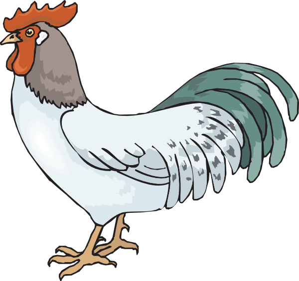 Cartoon rooster clipart kid clipartix