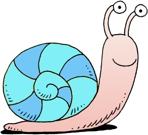 Cute snail clip art free clipart images 3