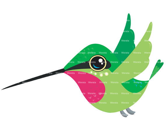 Hummingbird clip art free clipart images