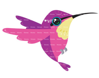 Hummingbird clipart free image 2