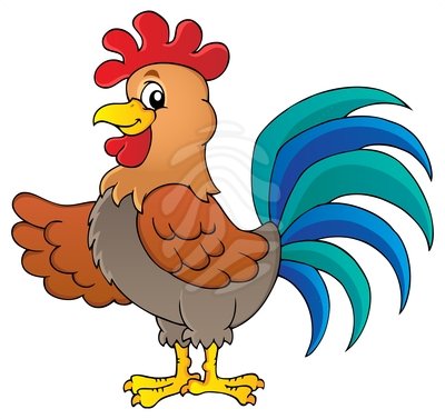 Rooster clip art cartoon free clipart images 3