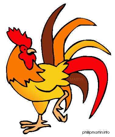 Rooster clip art cartoon free clipart images 4