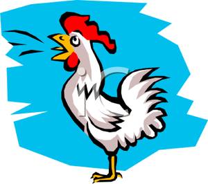 Rooster clip art rooster clipart fans 8