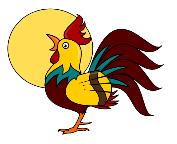 Rooster free to use cliparts 2