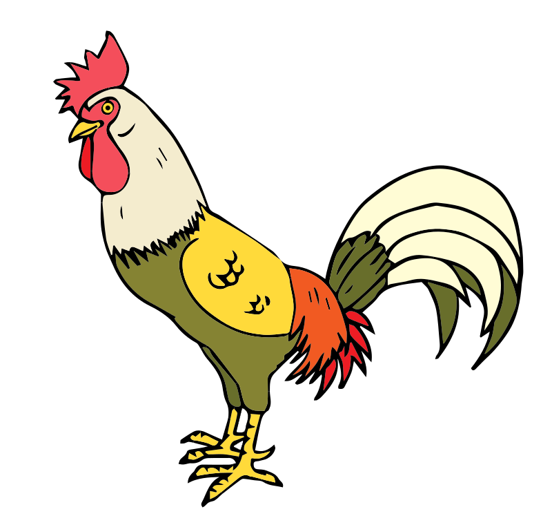 Rooster free to use cliparts