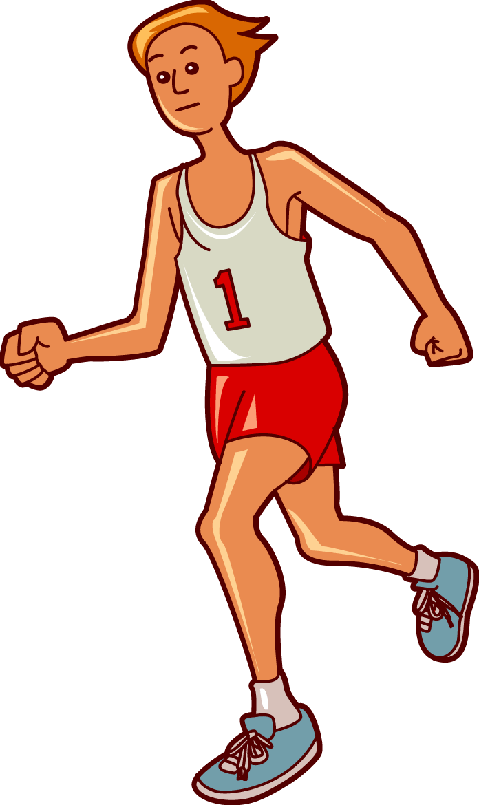 Runner clipart free clipart images 3