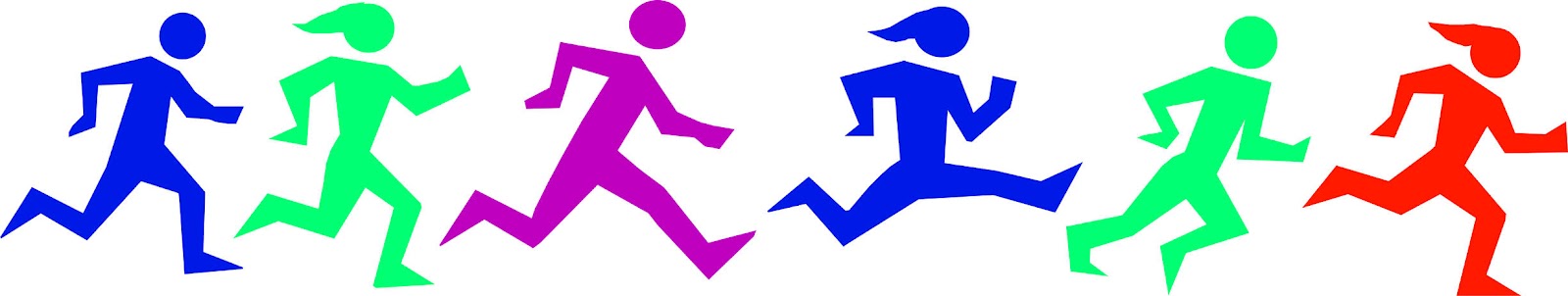 Runner running a race clipart free images 2
