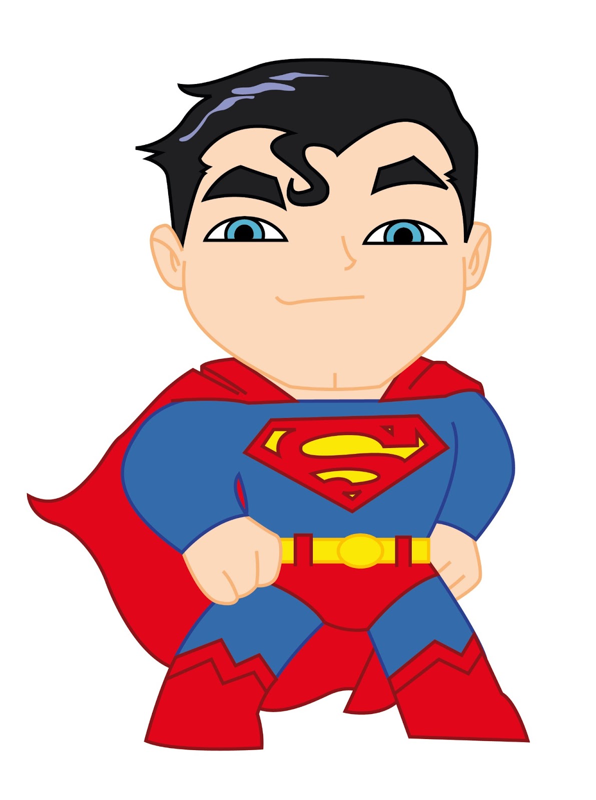 Baby superman clipart