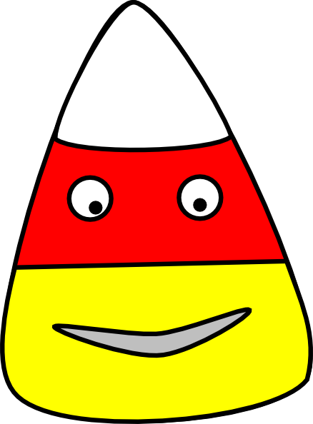 Candy corn candyrn clip art at vector wikiclipart