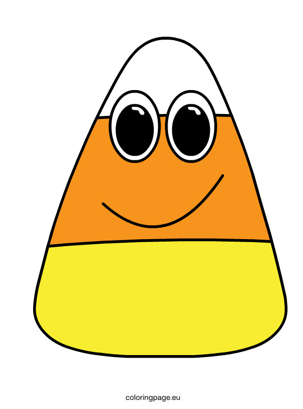 Candy corn cartoon candyrn clipart loring page