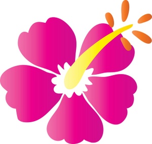 Hibiscus clipart image clip art a flower
