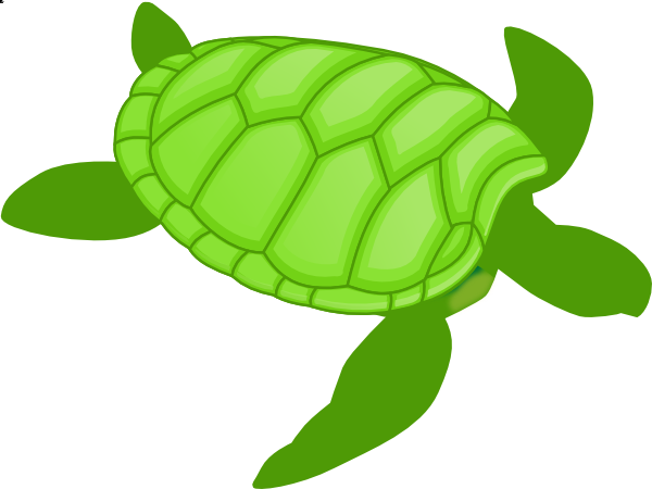 Sea turtle save our turtle clip art at vector clip art