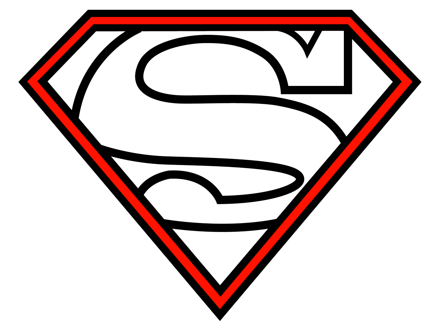Superman logo clip art free clipart images 2