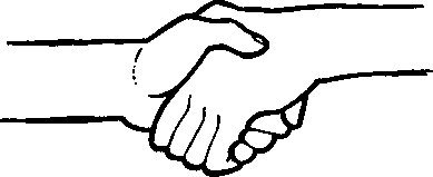 Handshake shaking hands hand shake clip art clipart image 6