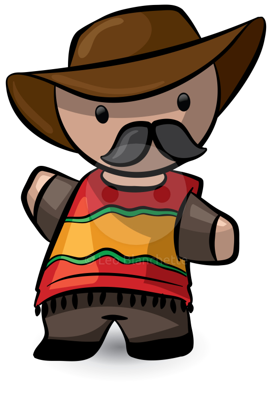 Mexican spanish clipart mexico pencil and inlor spanish