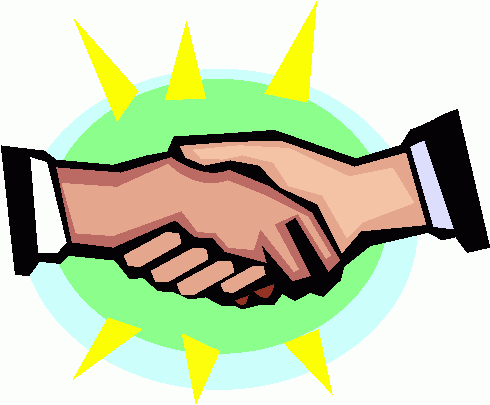 Shaking hands handshake clipart clip art image