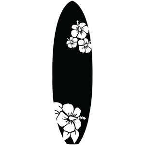 Black clipart surfboard pencil and inlor black