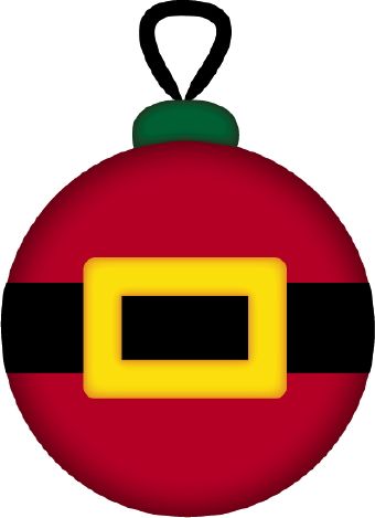 Christmas ornaments images on clipart