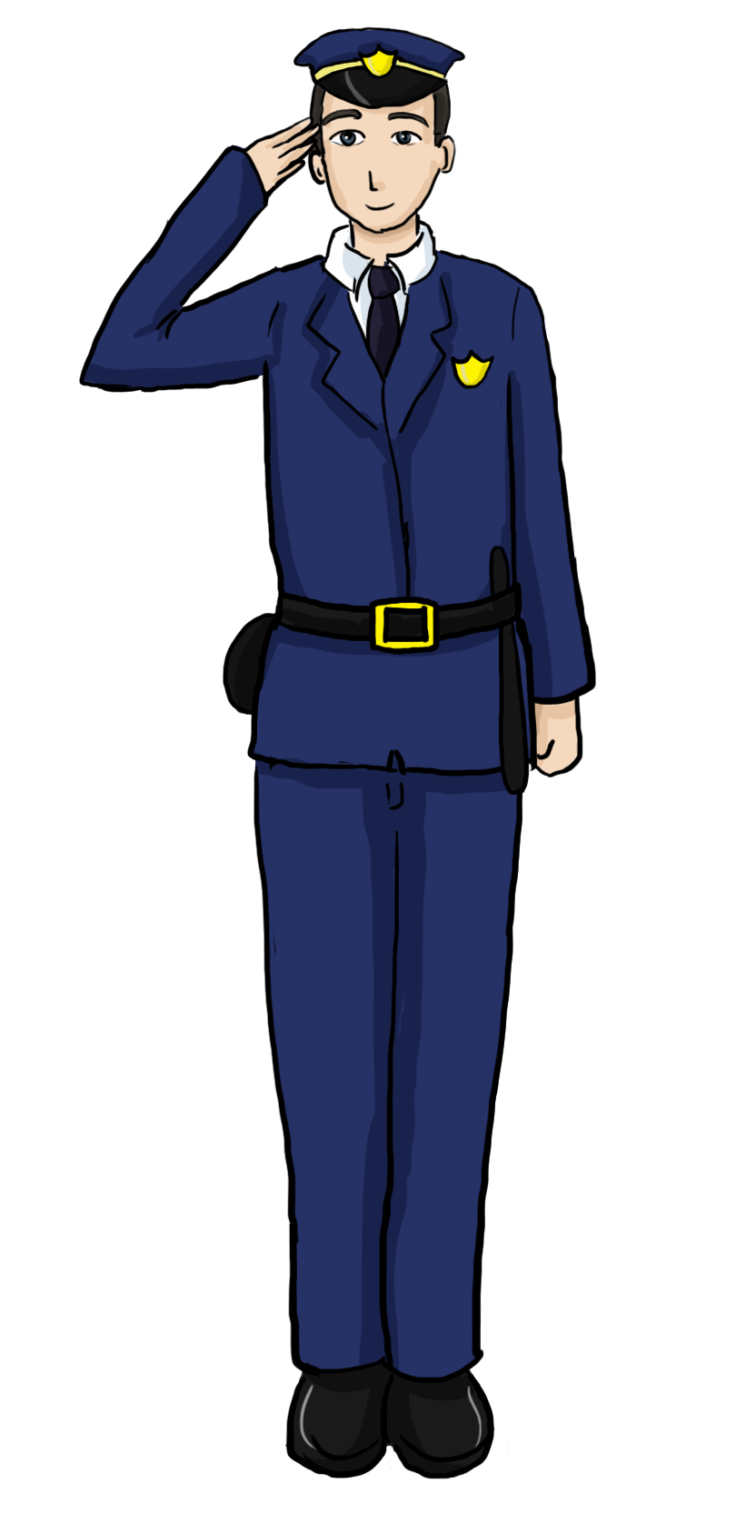 Clip art police officer uniform clipart 2 wikiclipart