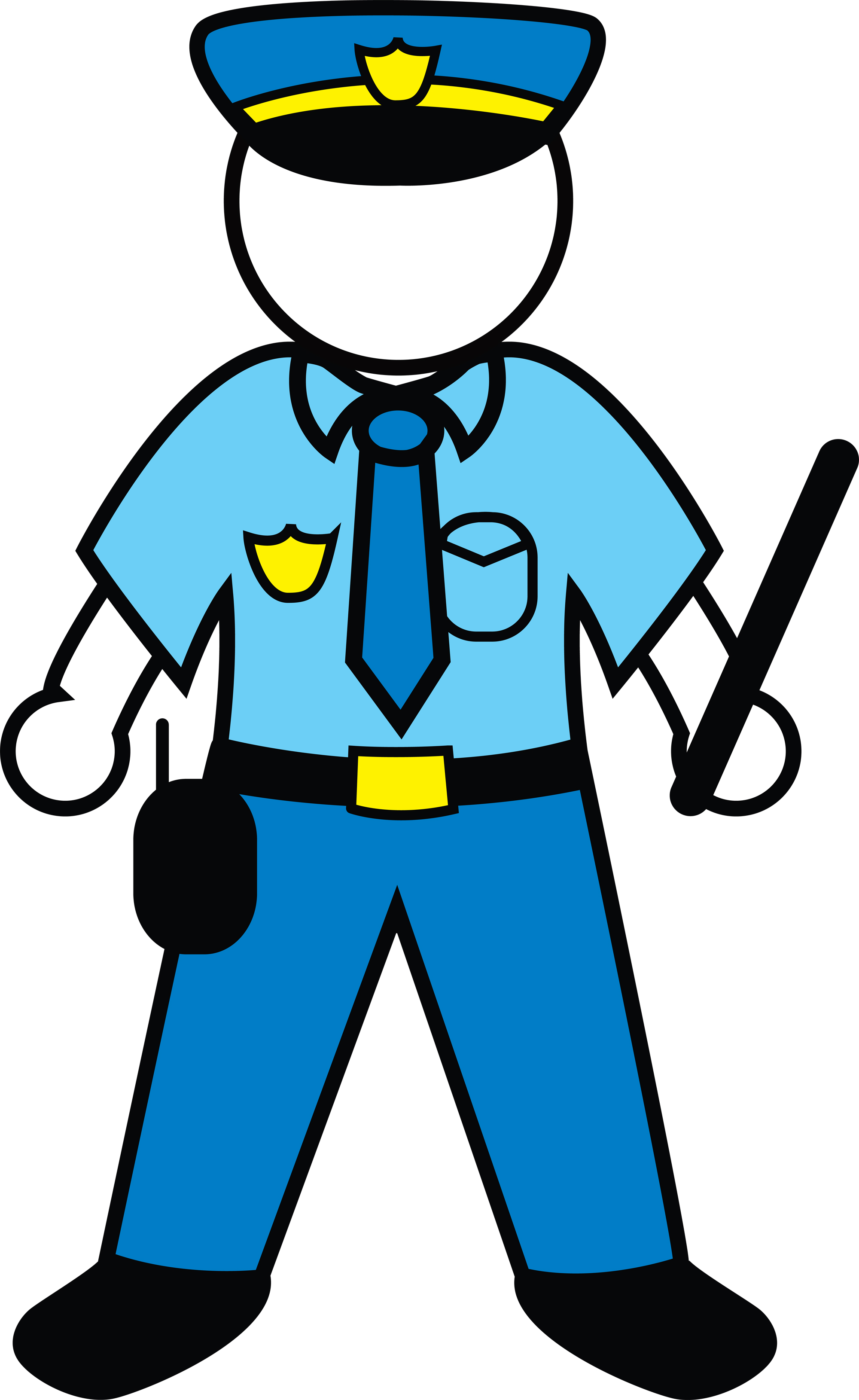 Clip art police officer uniform clipart kid 4 clipartbarn