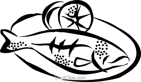 Free clipart fish dinner clipartllection