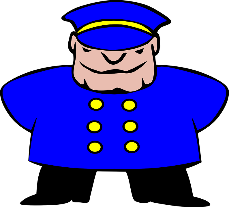 Free vector graphic police officer uniform image clip art
