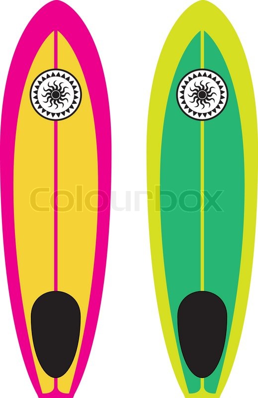 Surfboard clip art boy with surf board clipart