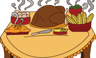 Thanksgiving dinner clipart images clipartxtras