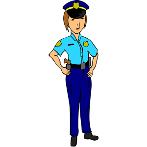 Woman police officer clipart cliparts of