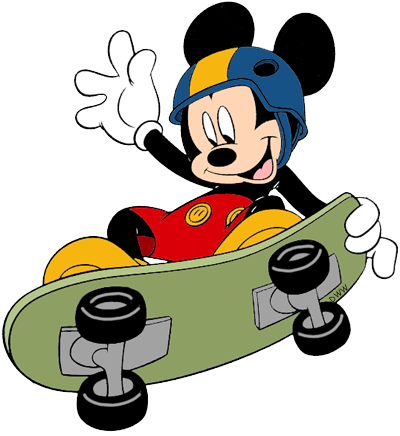 Disney skateboard clip art images galore wikiclipart