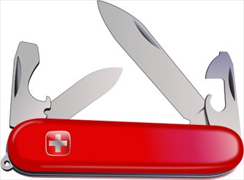 Free swiss army knife clipart graphics images and