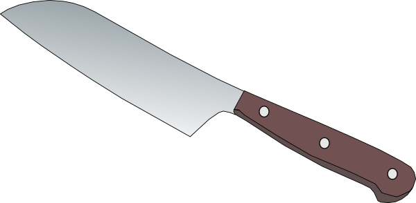 Kitchen knife clip art at vector clip art
