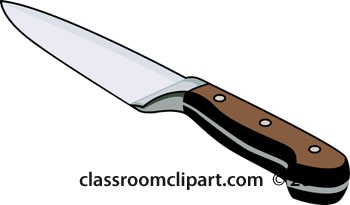 Kitchen knife clipart clipground