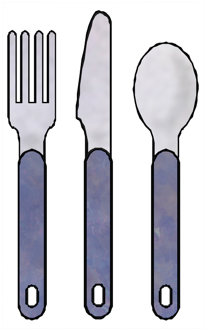 Knife and fork clipart synkee 2 clipartbarn