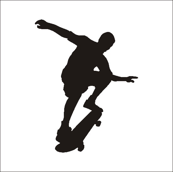 Skateboard clipart sports free images image 2 clipartix