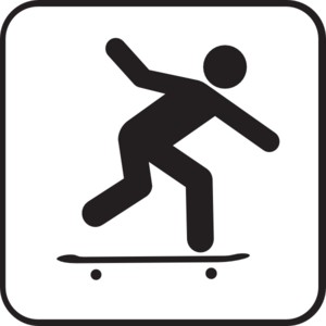 Skateboarding clip art at vector clip art 2