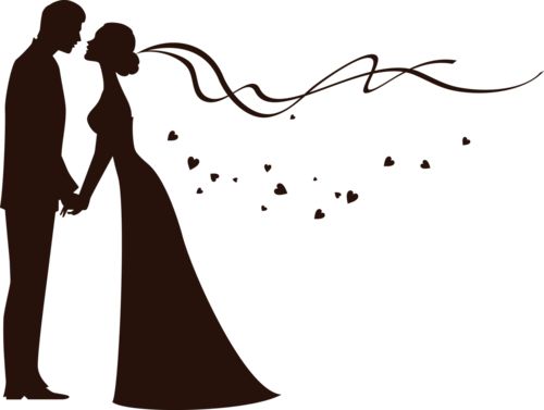 Bride and groom clipart free wedding graphics image addams