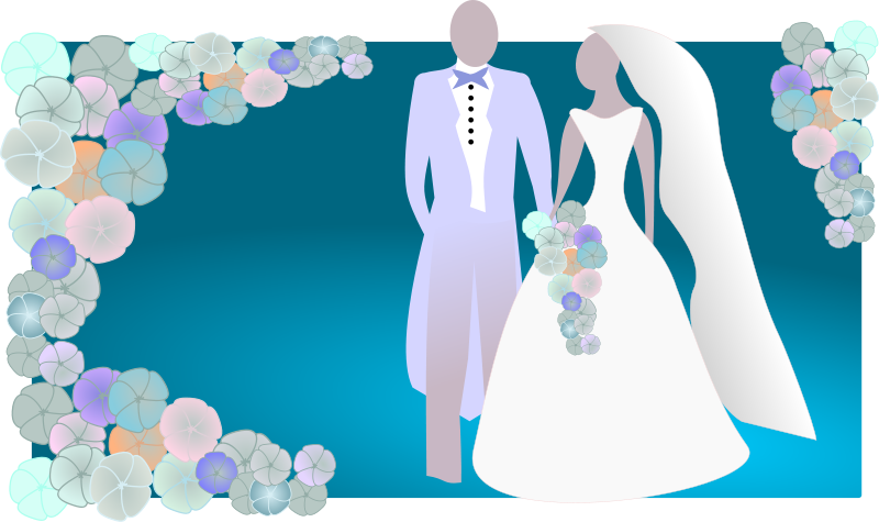 Bride and groom clipart free wedding graphics